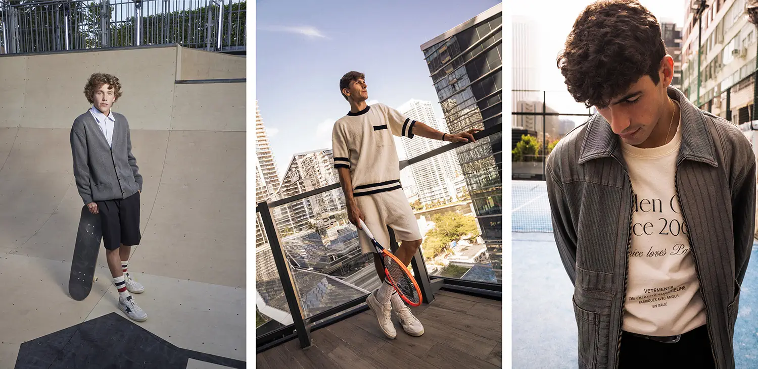 Golden Goose taps Keegan Palmer, Matteo Arnaldi and Arturo Coello as global ambassadors