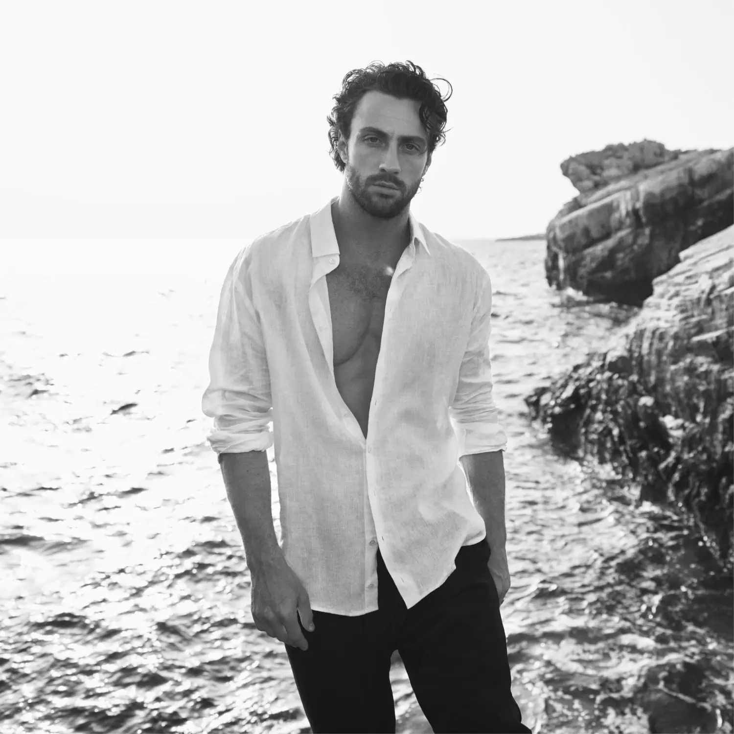 Aaron Taylor-Johnson takes a deep dive as the new ambassador of Acqua di Giò Giorgio Armani