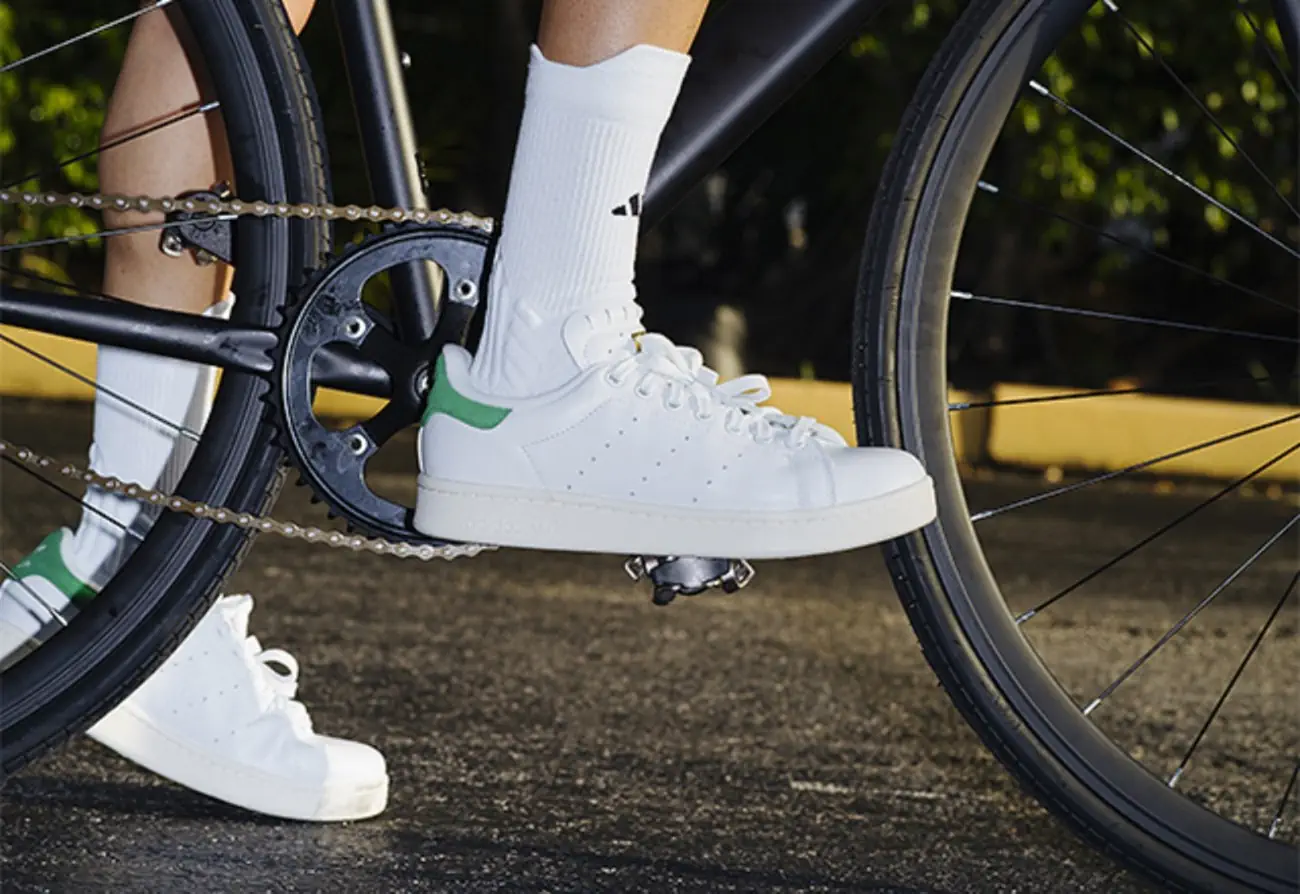 adidas VeloStan Smith, the iconic sneaker reimagined for city cyclists