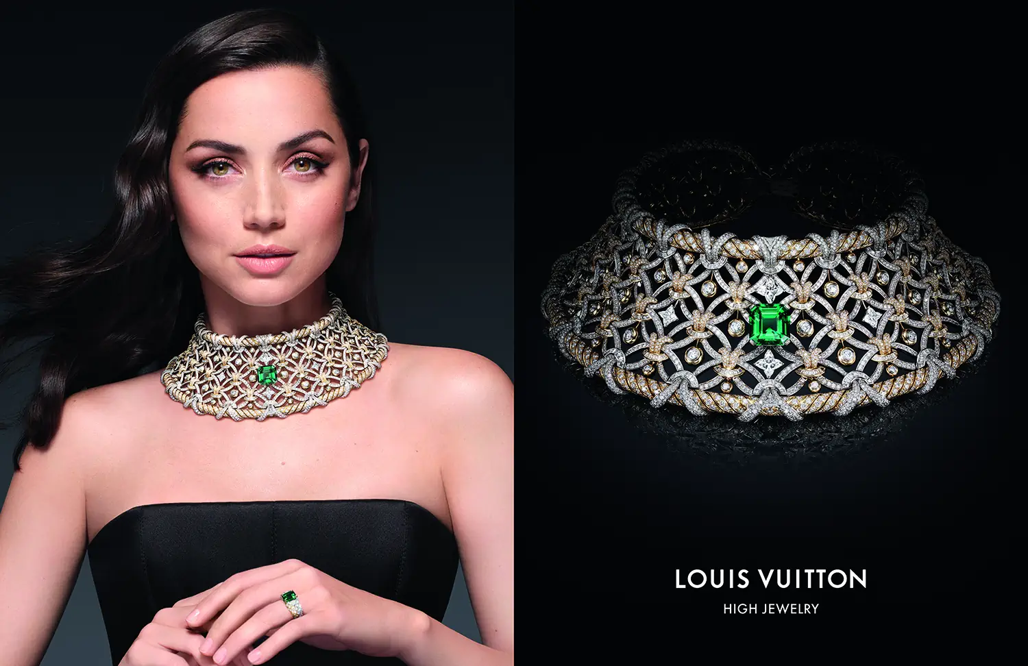 Ana de Armas shines in Louis Vuitton's Awakened Hands, Awakened Minds high jewelry campaign