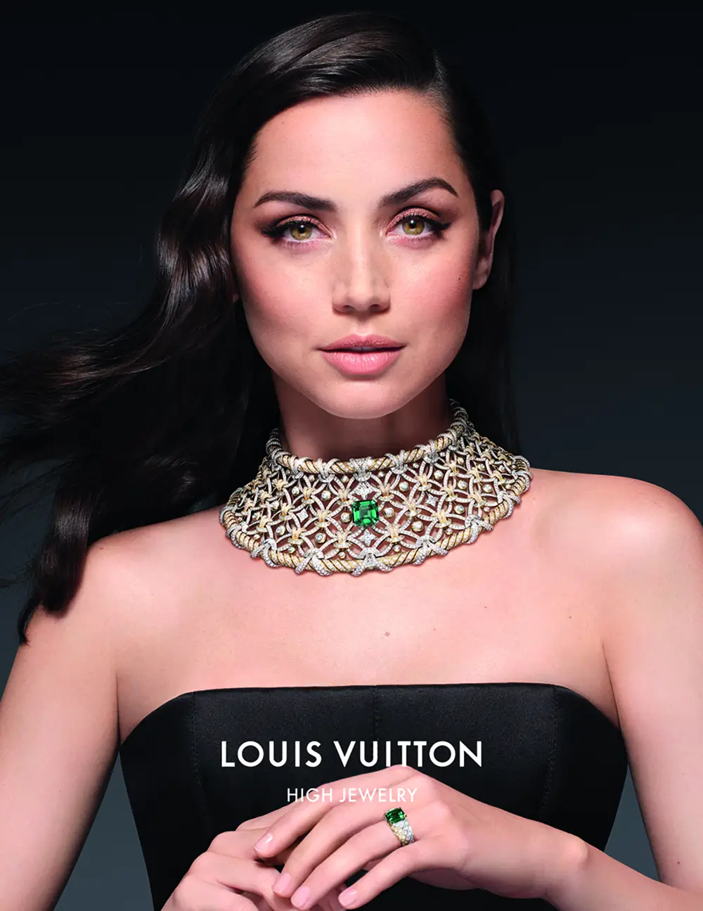 Ana de Armas shines in Louis Vuitton's Awakened Hands, Awakened Minds high jewelry campaign