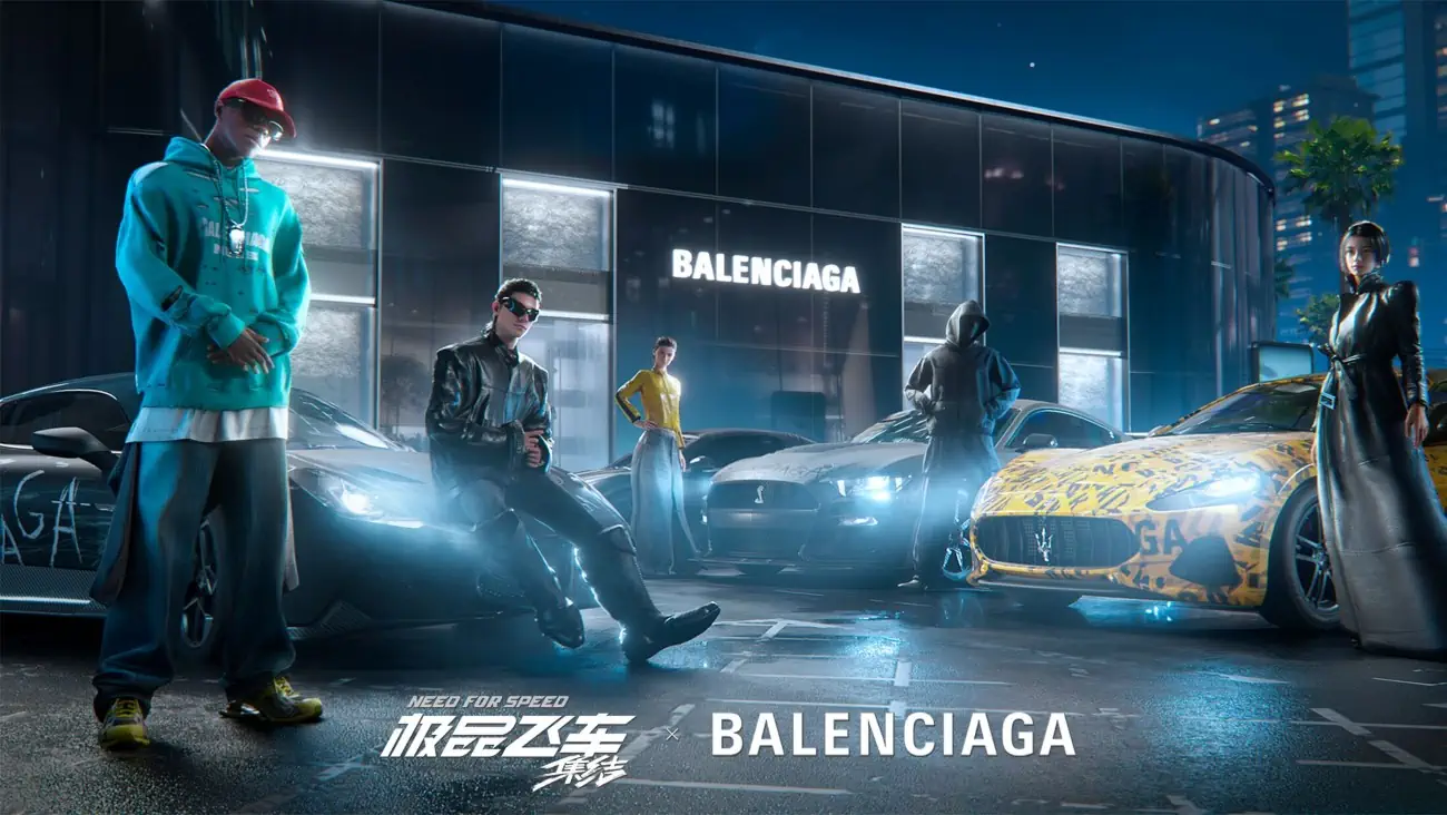 Balenciaga joins forces with ''Need for Speed Mobile''