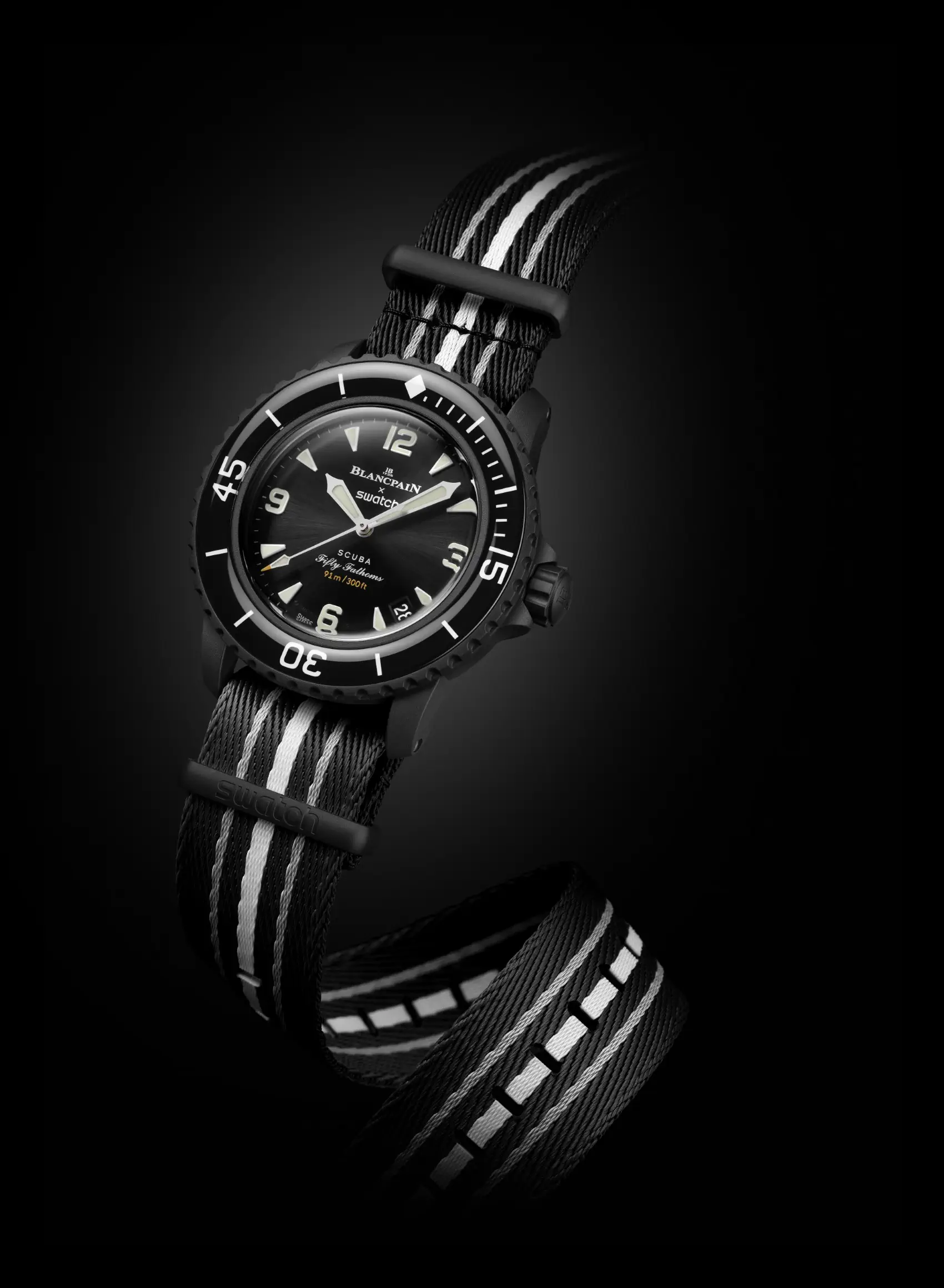 OCEAN OF STORMS: Blancpain x Swatch Scuba Fifty Fathoms Breaches the Celestial Barrier