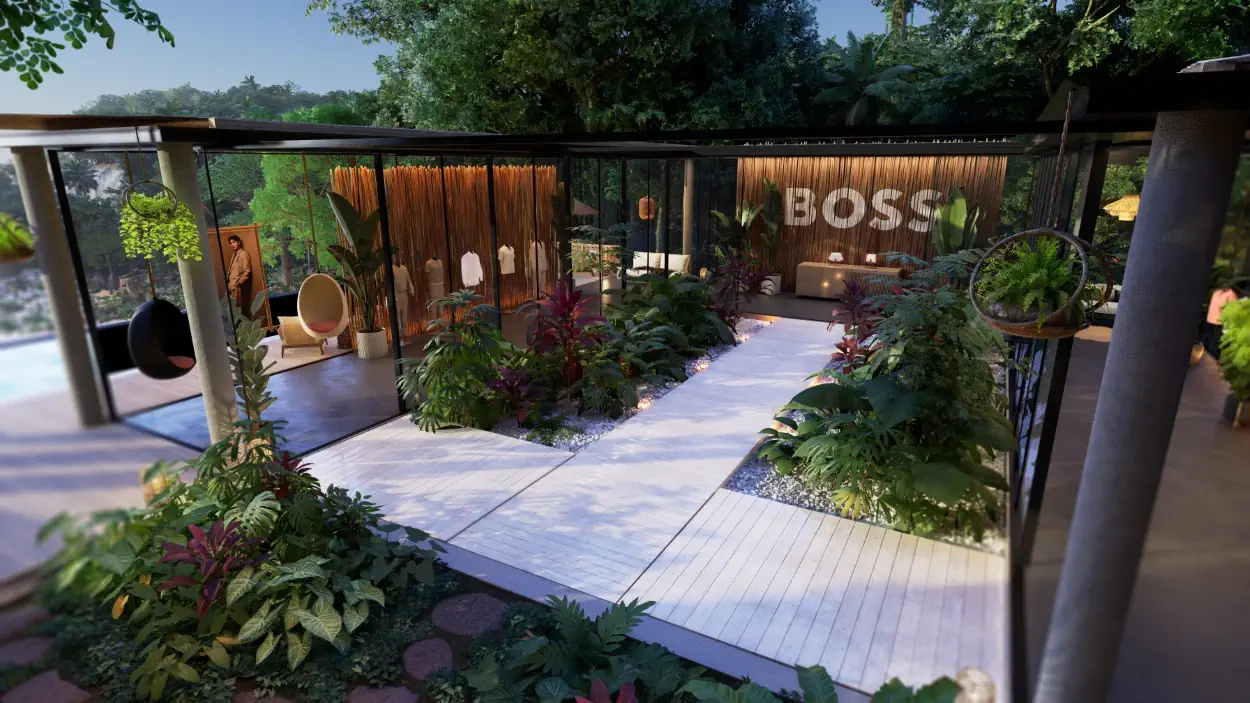 BOSS Bali House, an immersive fashion experience in paradise