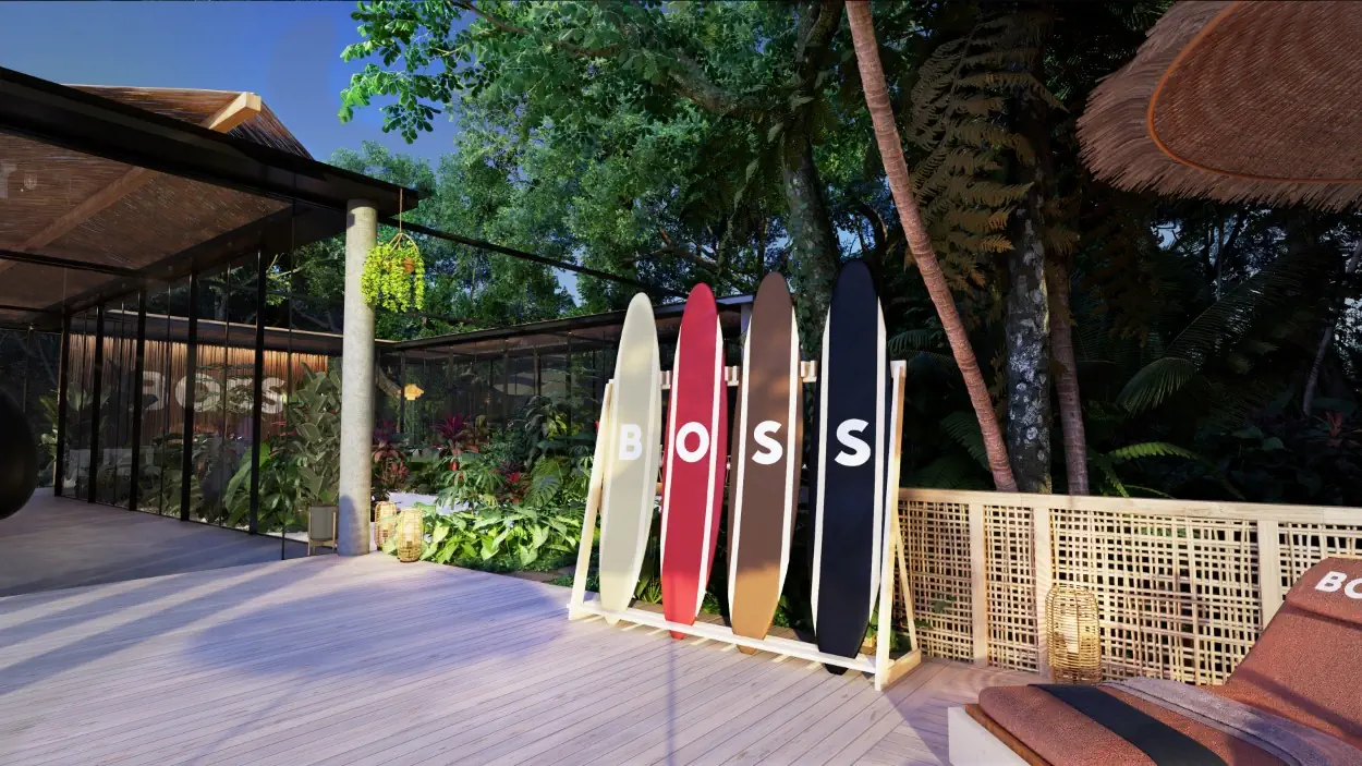 BOSS Bali House, an immersive fashion experience in paradise