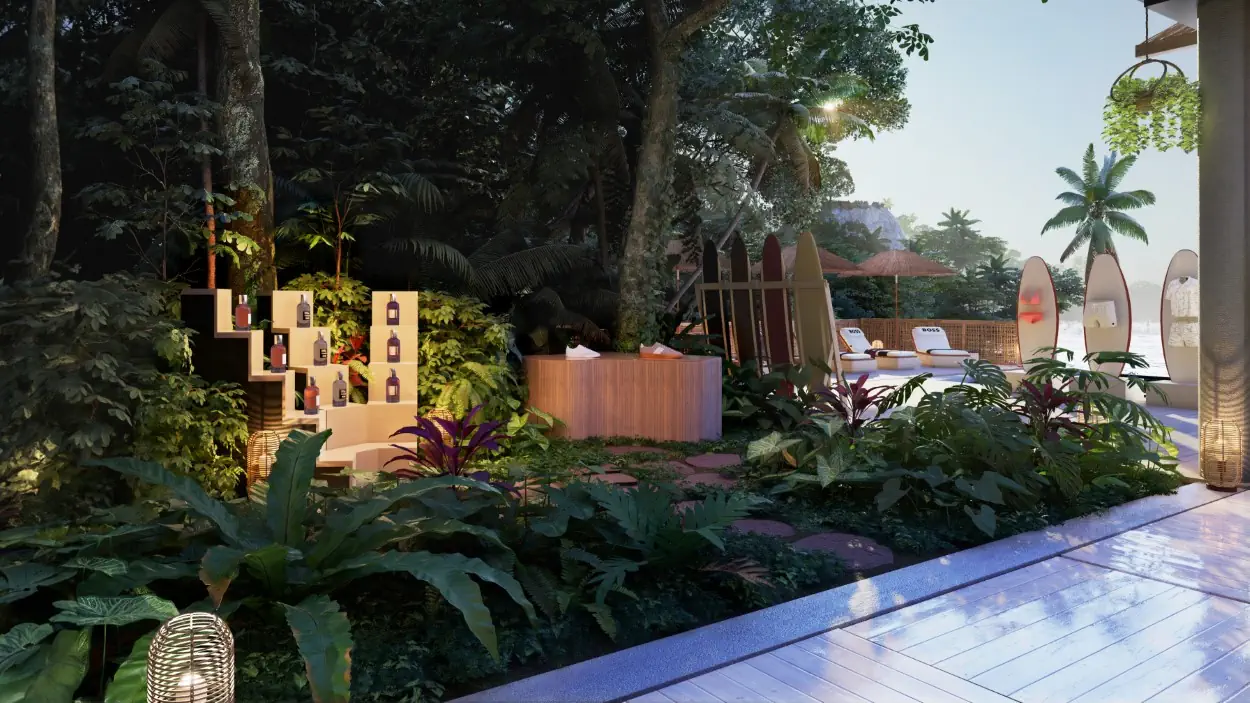 BOSS Bali House, an immersive fashion experience in paradise