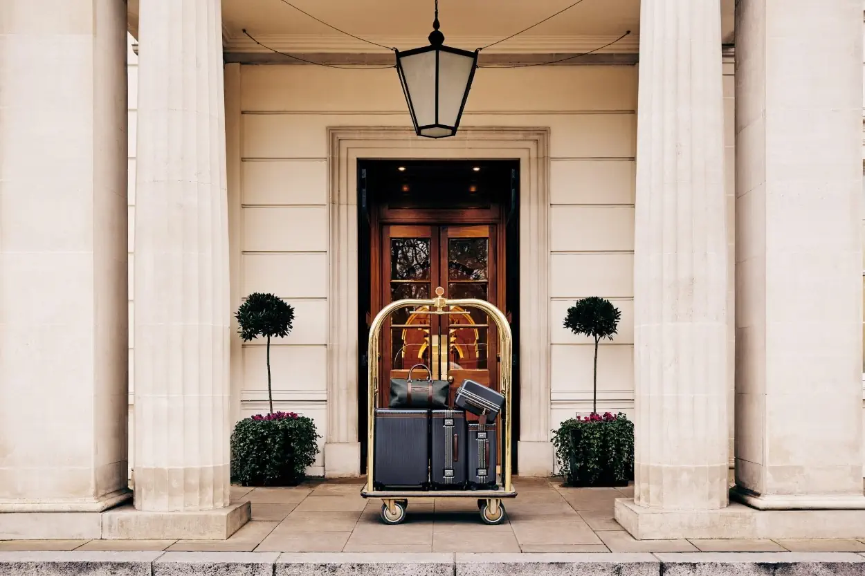 Luggage brand Carl Friedrik teams up with Hackett London for a luxury luggages collection