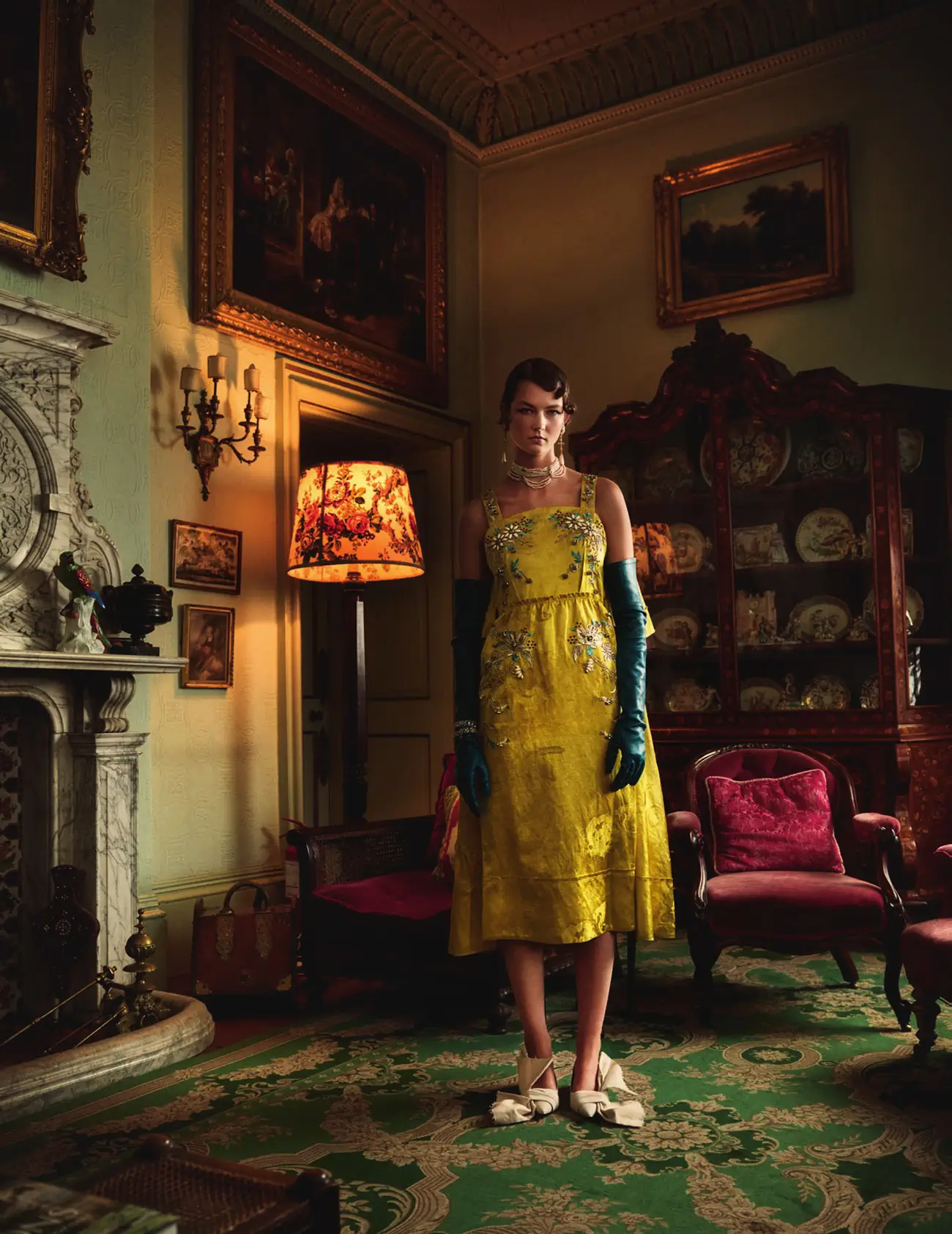 Daisy Bradford by Alex Bramall for Tatler UK April 2024