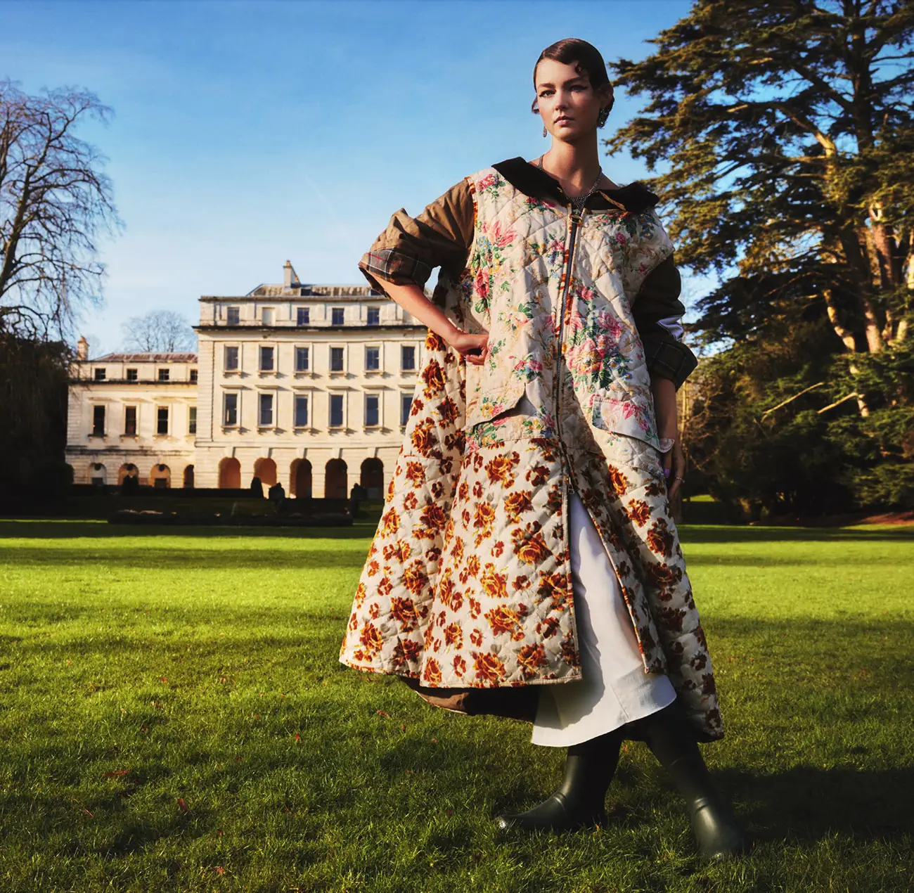 Daisy Bradford by Alex Bramall for Tatler UK April 2024