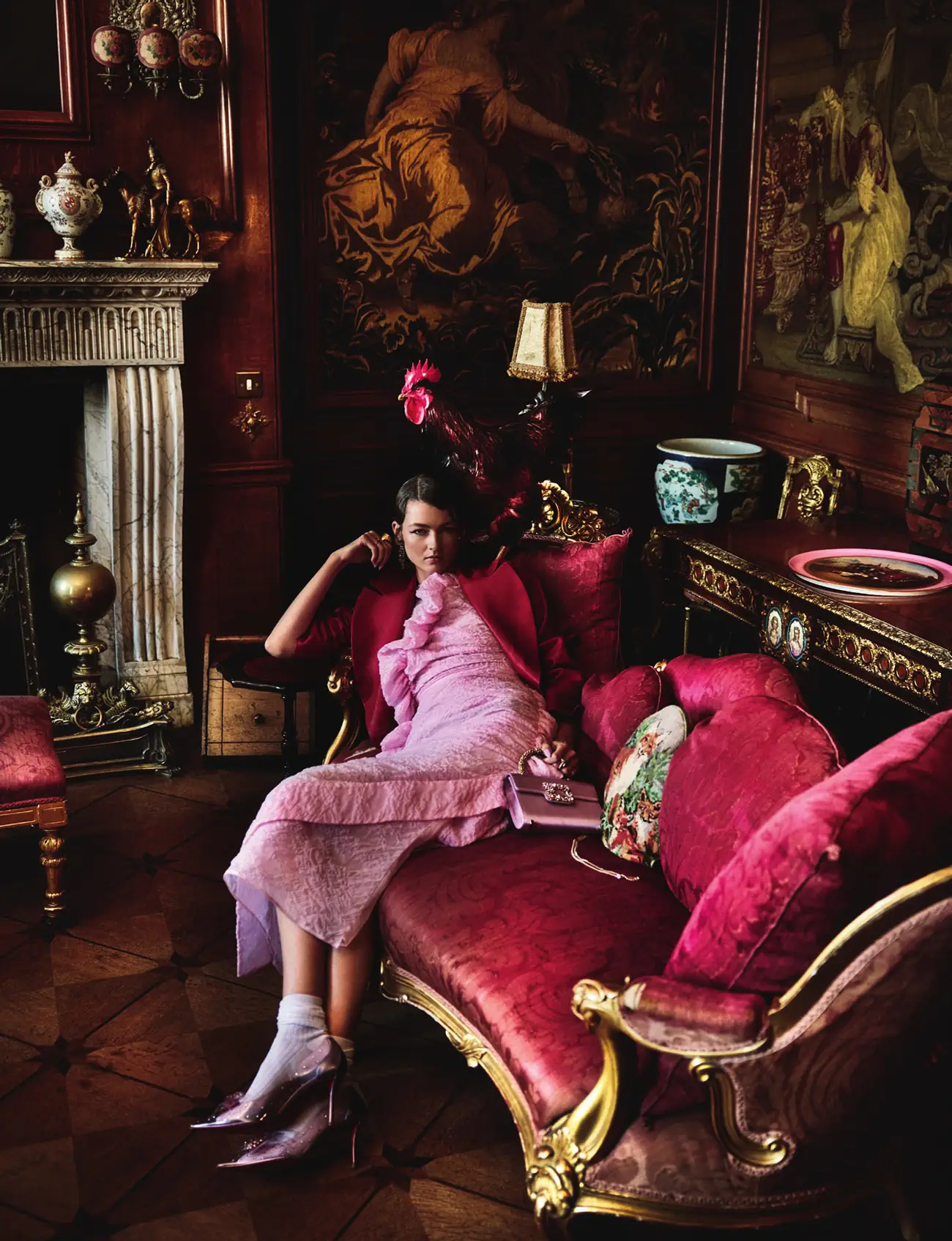 Daisy Bradford by Alex Bramall for Tatler UK April 2024