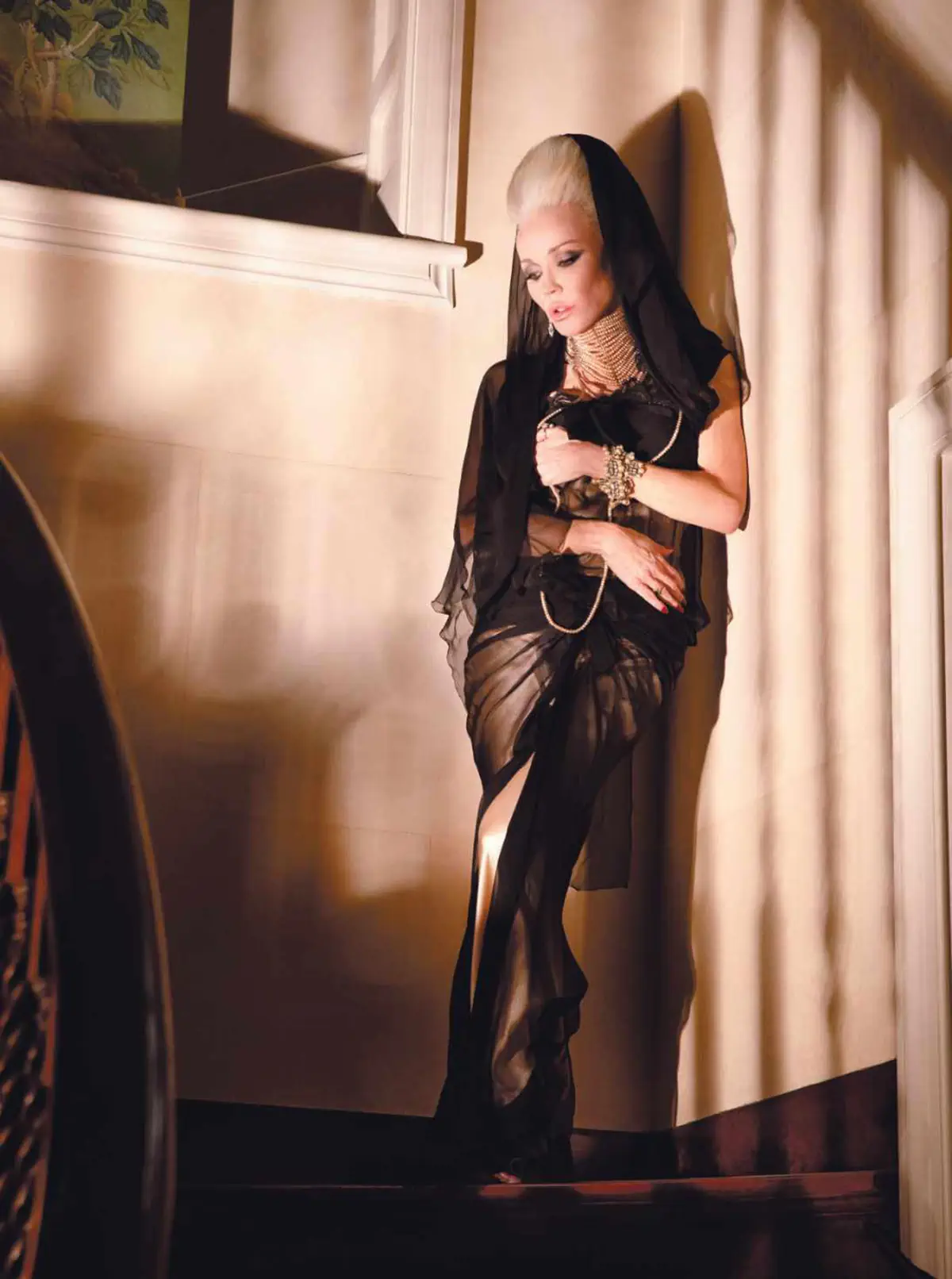 Daphne Guinness covers The Sunday Times Style June 30th, 2024 by Daniel Sachon