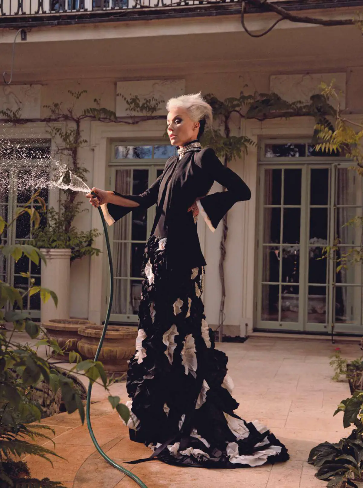 Daphne Guinness covers The Sunday Times Style June 30th, 2024 by Daniel Sachon