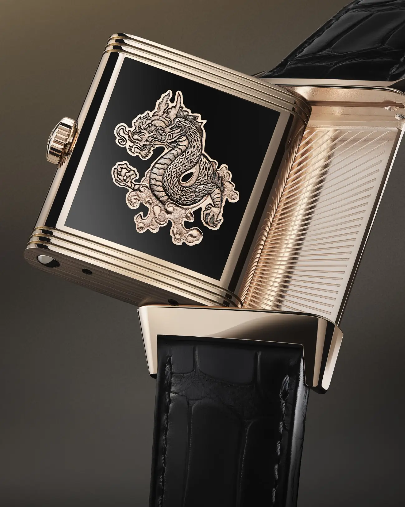 Jaeger-LeCoultre Reverso Tribute Enamel 'Dragon' celebrates the Year of the Dragon