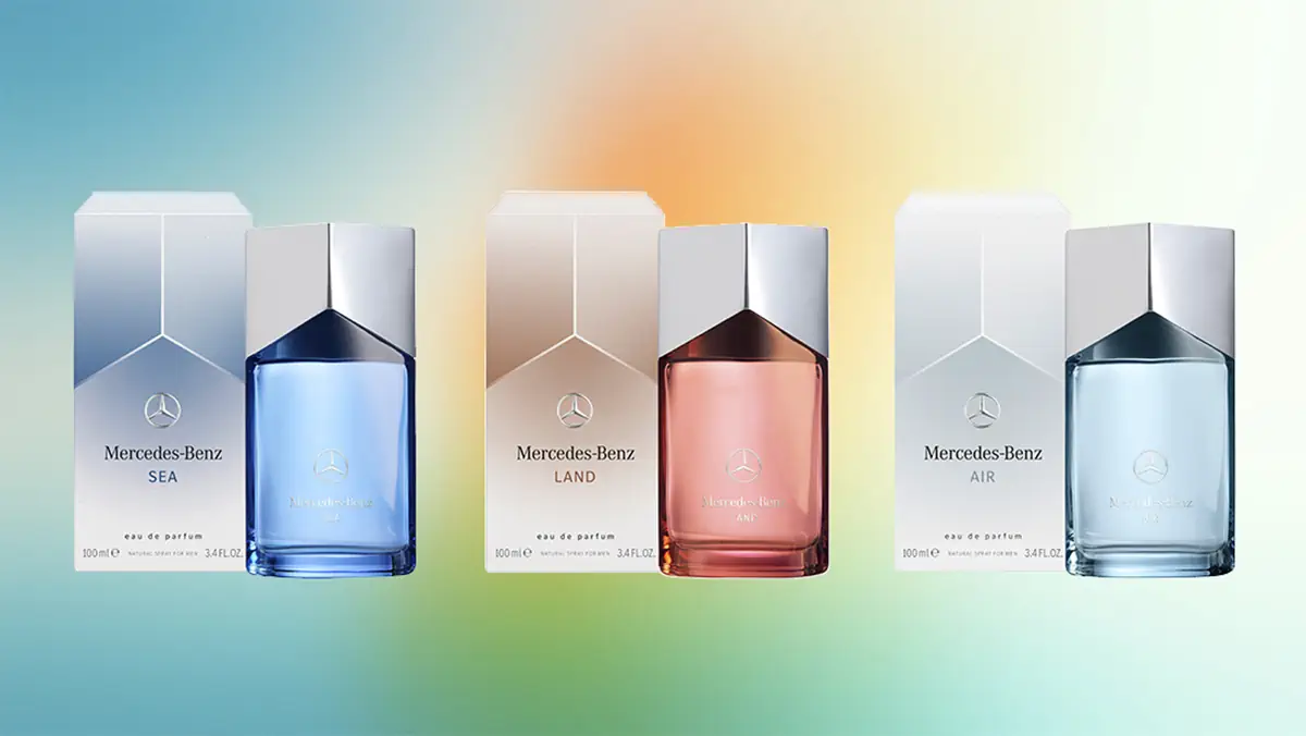 Mercedes-Benz unveils the ‘Land, Sea, Air’ fragrance trio exclusively for men