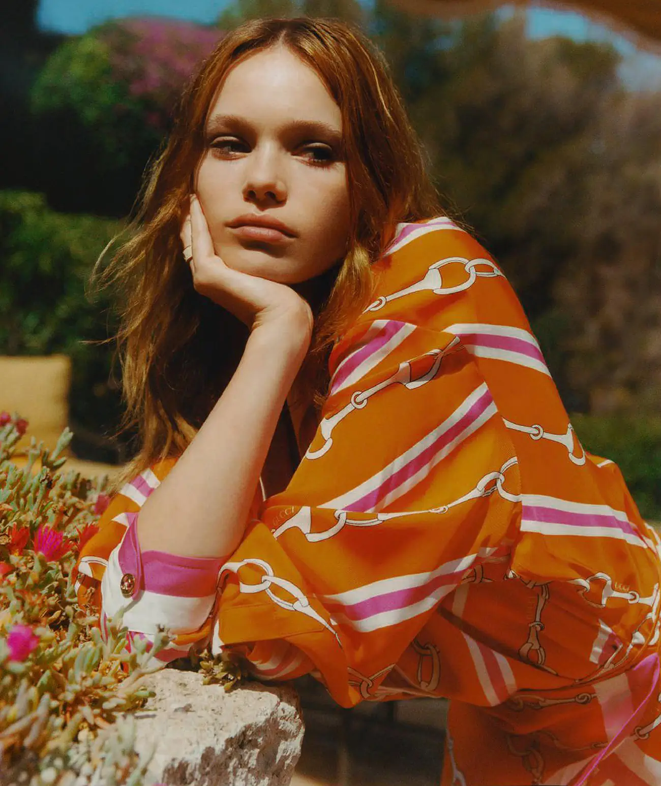 Morgan Porter in Gucci on Elle Italia June 20th, 2024 by Rasmus Weng Karlsen