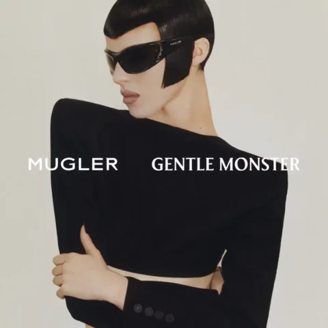 Mugler and Gentler Monster collaborate on a futuristic eyewear collection