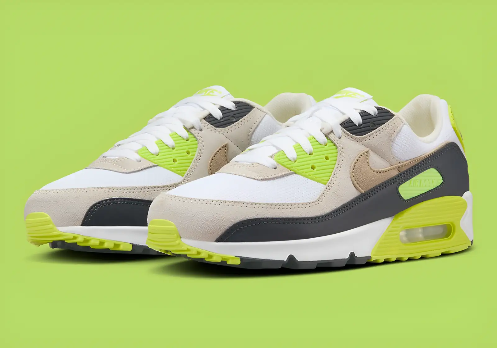 Nike Air Max 90 "Cyber Yellow & Light Orewood Brown" release date summer 2024