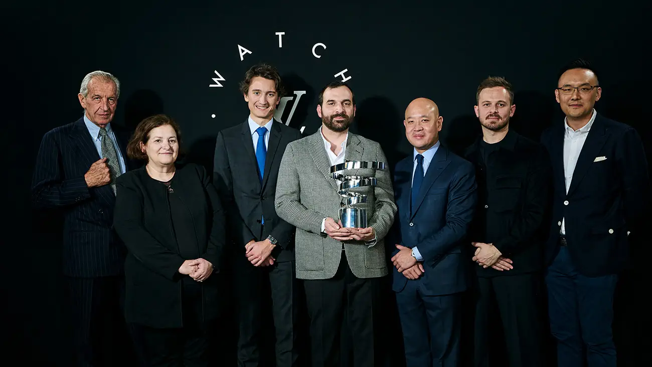 Raúl Pagès wins the first Louis Vuitton Watch Prize