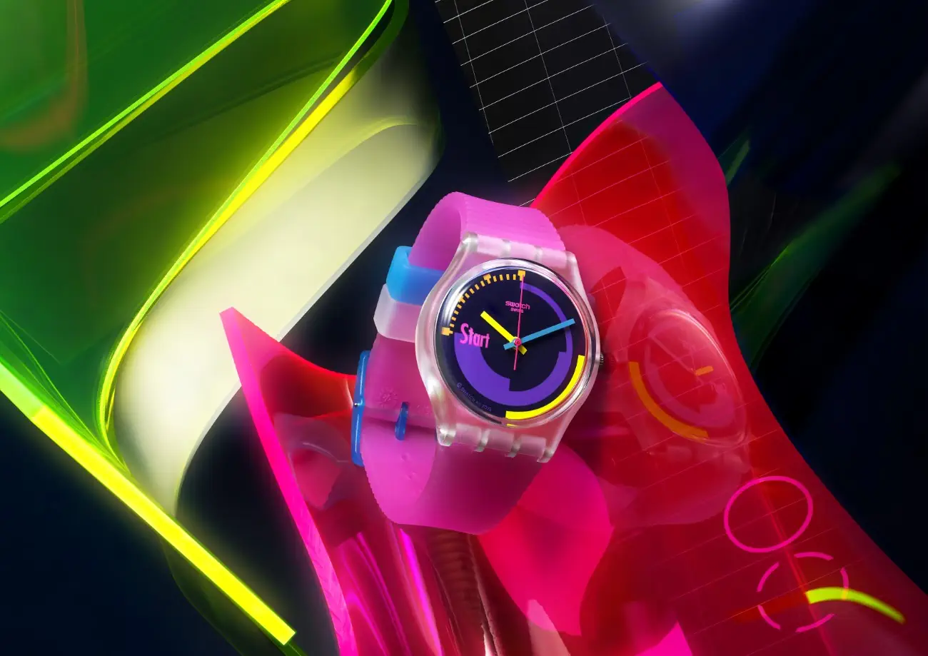 The Swatch Neon Collection returns with a bright new take on iconic designs