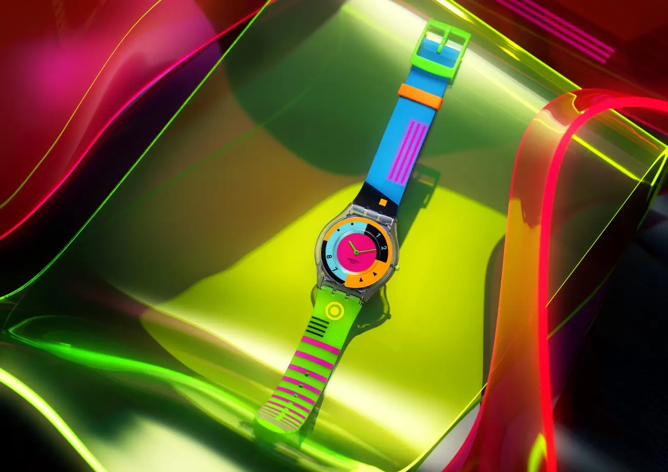 The Swatch Neon Collection returns with a bright new take on iconic designs