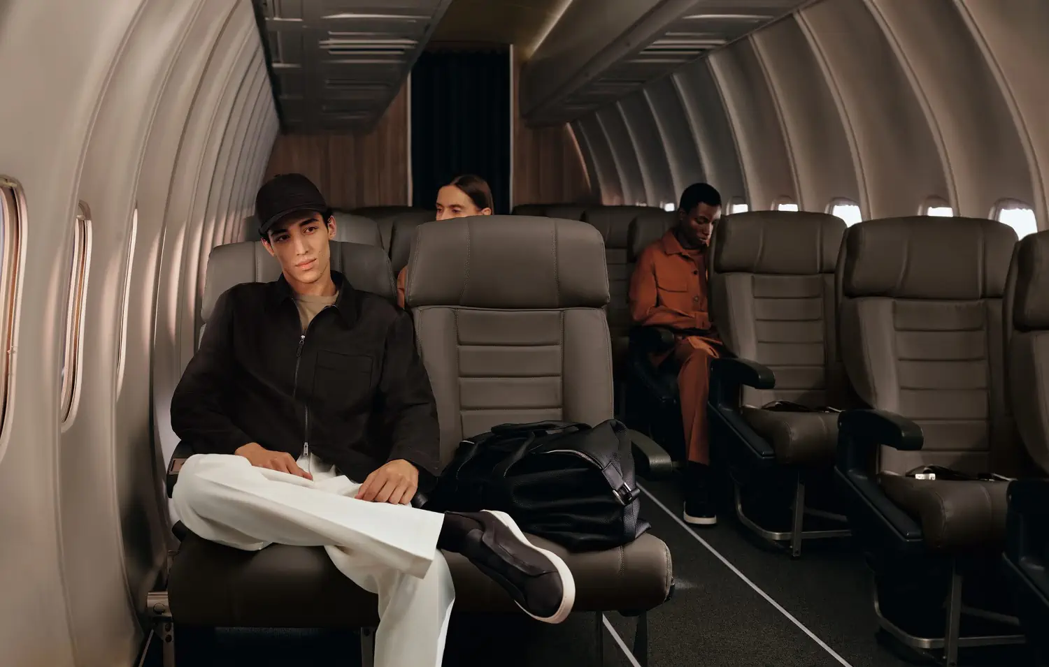 Zegna Spring-Summer 2024 ''Mode Avion'' campaign