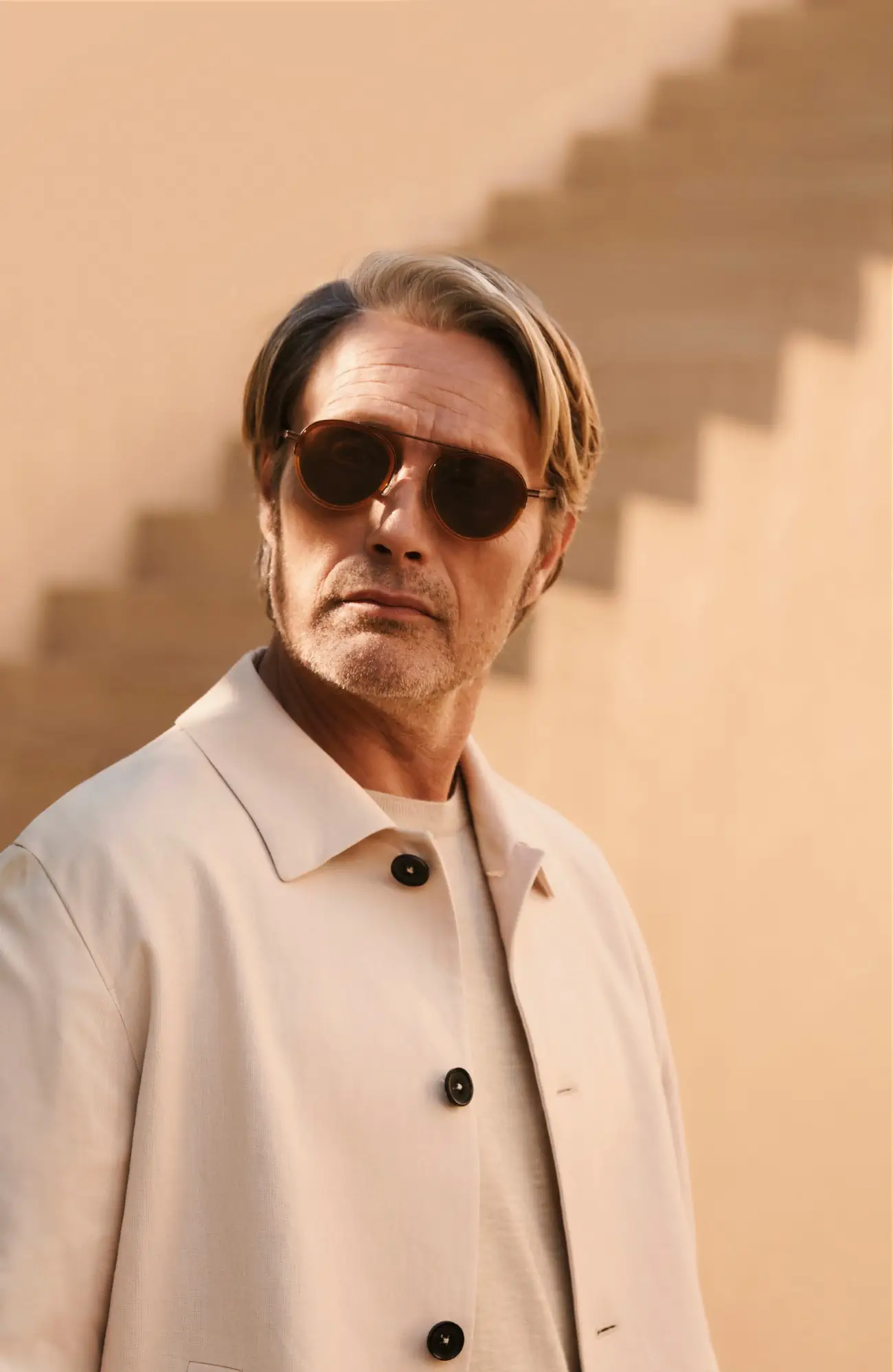 Zegna unveils Summer 2024 campaign starring Mads Mikkelsen